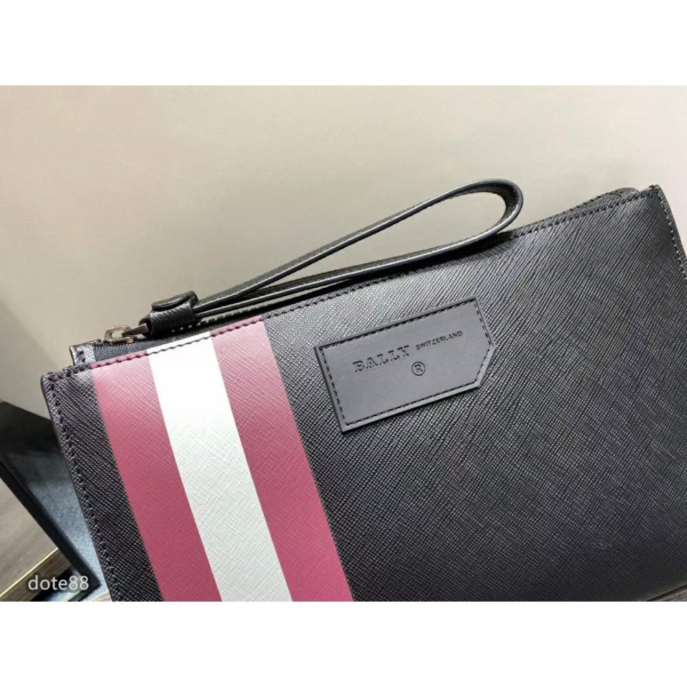 BALLY巴厘男士手拿包頭層牛皮製作定制五金配件拉鍊開合既方便實用又新增安全感整體簡潔大方可商務可休閒可手拎可手拿-細節圖6