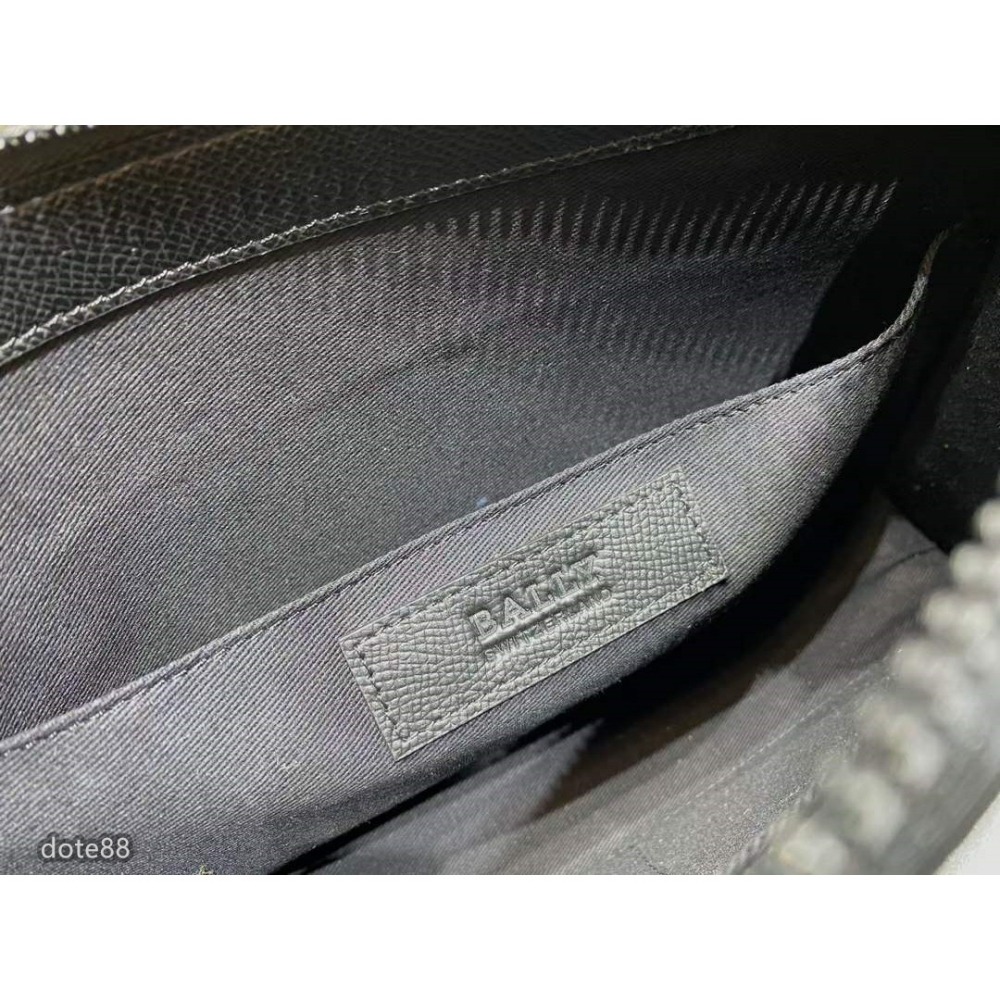 BALLY巴厘男士手拿包頭層牛皮製作定制五金配件拉鍊開合既方便實用又新增安全感整體簡潔大方可商務可休閒可手拎可手拿-細節圖9