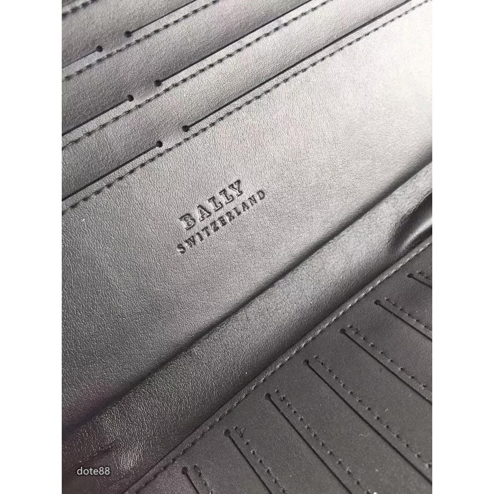 BALLY巴厘新款式男士手拿包五金拉鍊拉合順滑休閒 運動 逛街 宴會  晚宴  交換禮物父親節  情人節  生日禮物-細節圖7