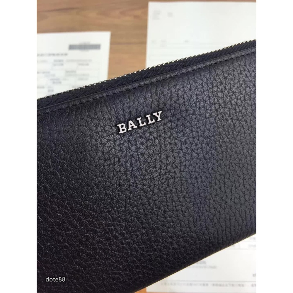 BALLY巴厘新款式男士手拿包五金拉鍊拉合順滑休閒 運動 逛街 宴會  晚宴  交換禮物父親節  情人節  生日禮物-細節圖5