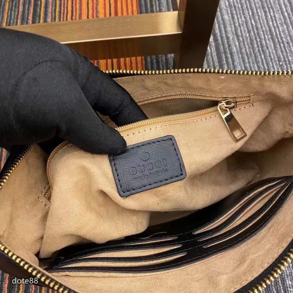 GUCCI古馳小牛花皮獨特風格製作超大容量空間設計百搭 簡約 時尚潮流行  奢華多隔層多卡位+暗格拉鍊-細節圖8