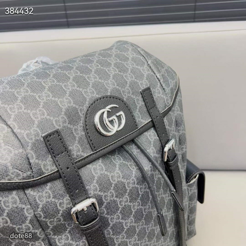 GUCCI古馳Ophidia系列GG印花雙肩包男女通用背包休閒 運動 逛街旅游情人節禮物  生日禮物百搭.簡約時尚潮流-細節圖4