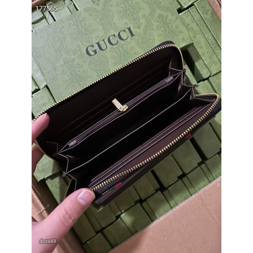 GUCCI古馳手拿包簡約耐看頭層牛皮材質容量大超級百搭出門必備送男友禮物逛街 宴會  晚宴交換禮物素色-細節圖6