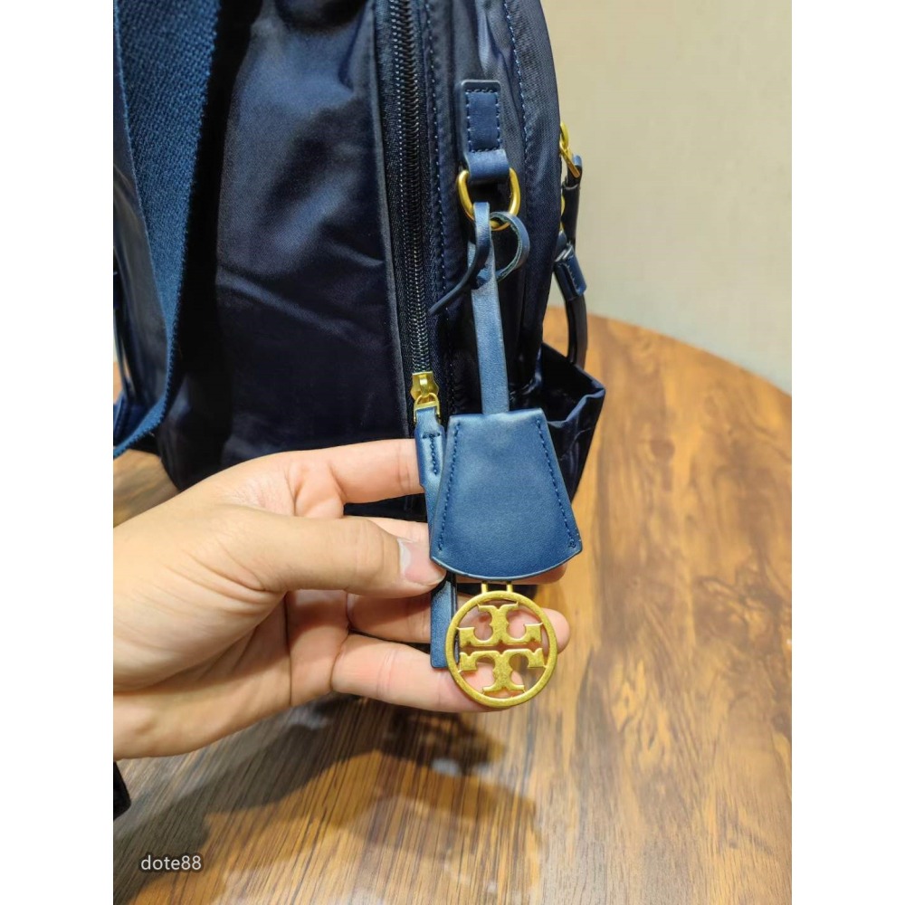 TORY BURCH湯麗柏琦尼龍雙肩包背包經典容量很足經典設計百搭時尚時尚潮流內部空間充足送男友禮物出門必備-細節圖4