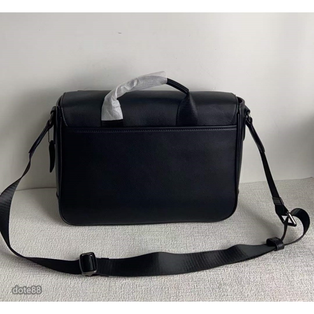 coach 蔻馳男包公事包大容量隔層可肩背斜挎可調節肩帶輕便實用出門必備百搭有型簡約時尚潮流休閒逛街生日禮物情人節禮物-細節圖3