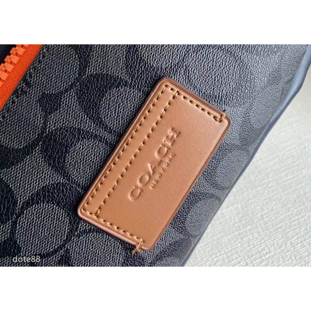 coach蔻馳男包男士腰包胸包大容量拉鍊開合輕便實用出門必備百搭有型簡約時尚潮流行休閒逛街生日禮物情人節禮物-細節圖5