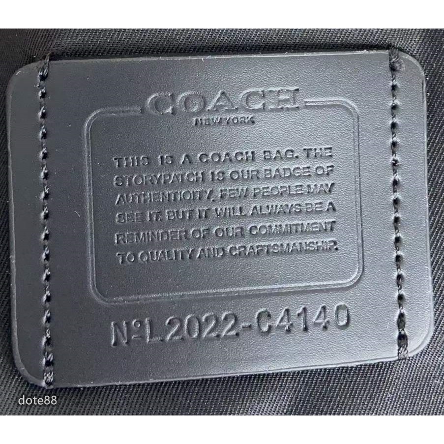 coach蔻馳男包男士腰包胸包大容量拉鍊開合輕便實用出門必備百搭有型簡約時尚潮流行休閒逛街生日禮物情人節禮物-細節圖9