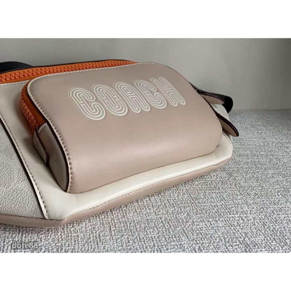 coach蔻馳男包男士腰包胸包大容量拉鍊開合輕便實用出門必備百搭有型簡約時尚潮流行休閒逛街生日禮物情人節禮物-細節圖7