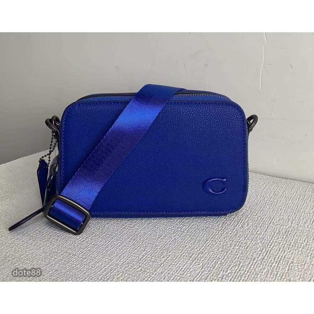 coach蔻馳男包斜挎相機包大容量耳機包多功能袋拉鍊開合輕便實用出門必備百搭簡約時尚潮流休閒逛街生日禮物情人節禮物-細節圖2