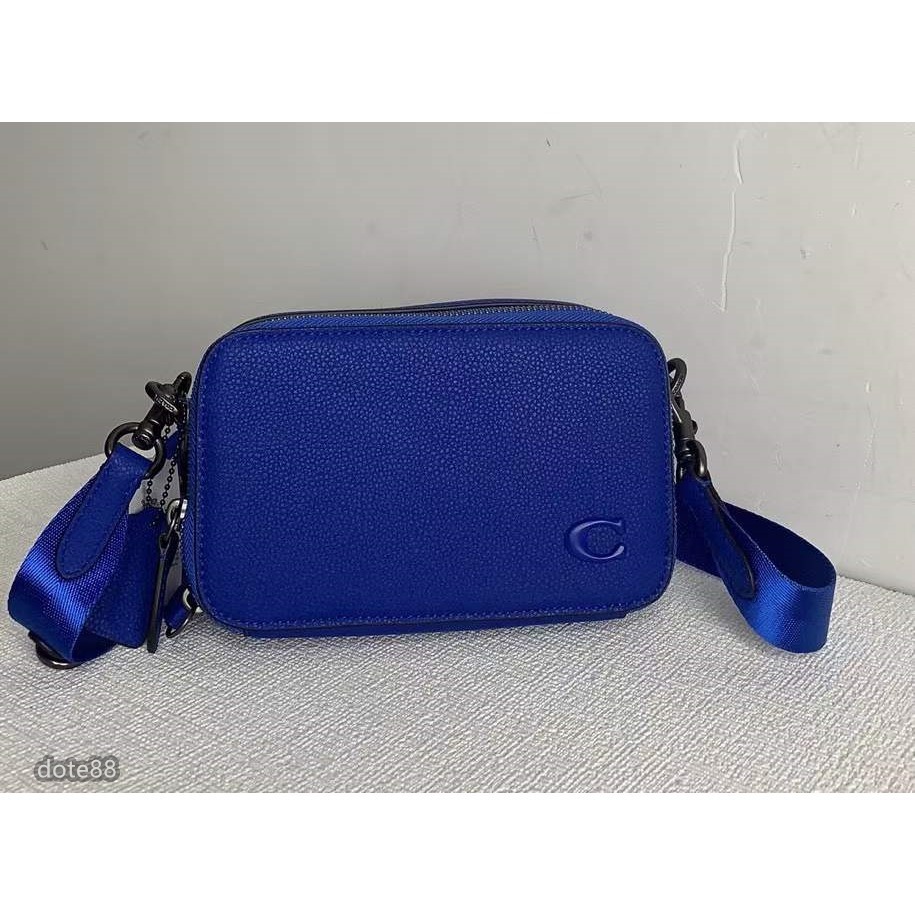 coach蔻馳男包斜挎相機包大容量耳機包多功能袋拉鍊開合輕便實用出門必備百搭簡約時尚潮流休閒逛街生日禮物情人節禮物-細節圖3