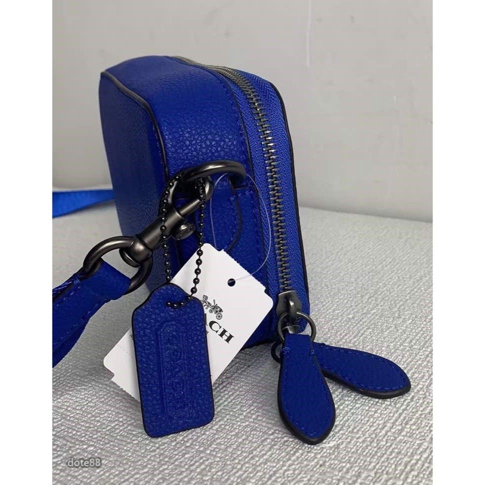 coach蔻馳男包斜挎相機包大容量耳機包多功能袋拉鍊開合輕便實用出門必備百搭簡約時尚潮流休閒逛街生日禮物情人節禮物-細節圖5