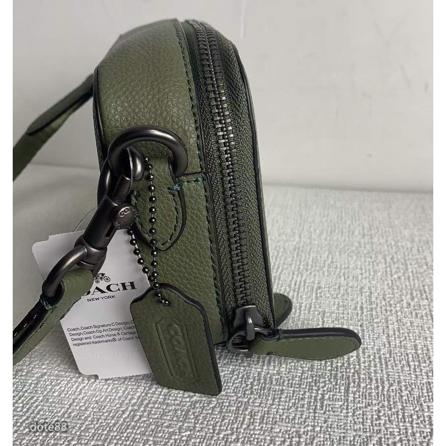 coach蔻馳男包斜挎相機包大容量耳機包多功能袋拉鍊開合輕便實用出門必備百搭簡約時尚潮流休閒逛街生日禮物情人節禮物-細節圖6