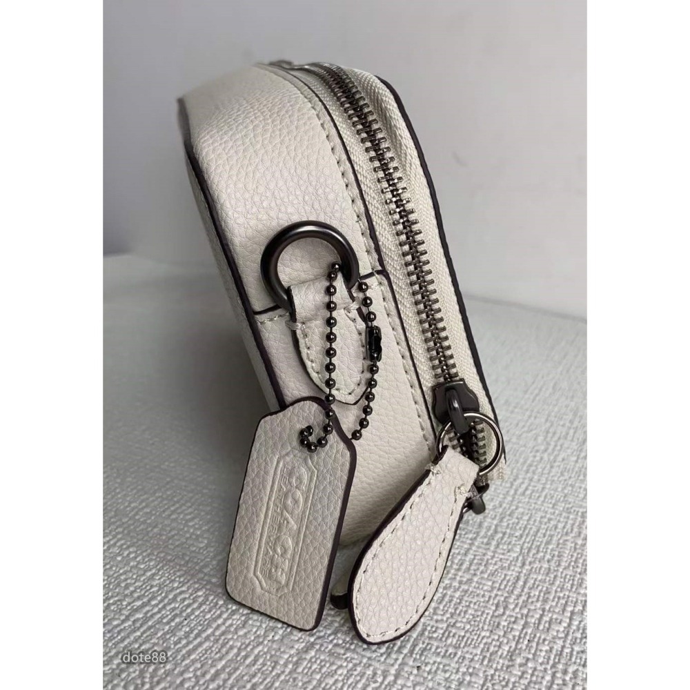 coach蔻馳男包斜挎相機包大容量耳機包多功能袋拉鍊開合輕便實用出門必備百搭簡約時尚潮流休閒逛街生日禮物情人節禮物-細節圖6