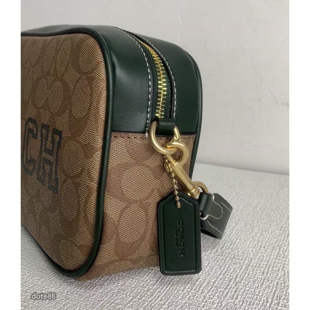 coach蔻馳男包斜挎相機包大容量耳機包多功能袋拉鍊開合輕便實用出門必備百搭簡約時尚潮流休閒逛街生日禮物情人節禮物-細節圖5