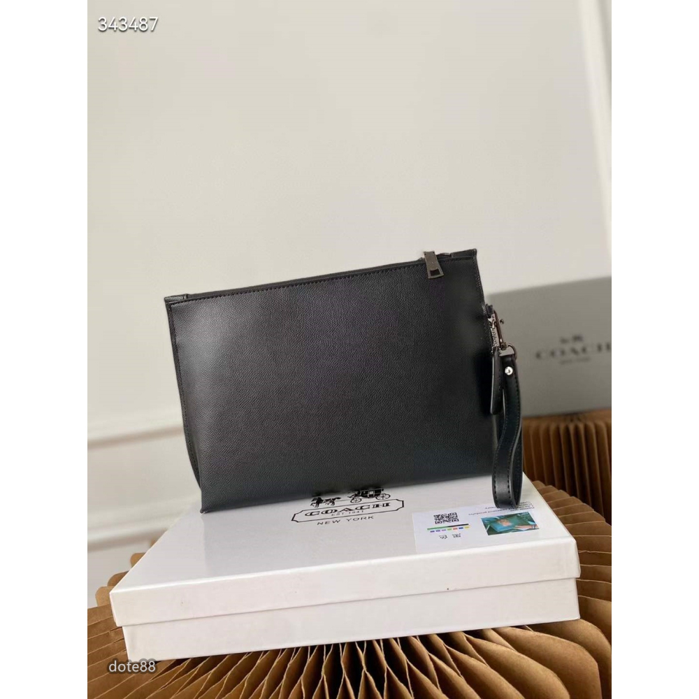 coach蔻馳專櫃新款手拿包大容量內部有夾層輕便實用出門必備百搭有型簡約時尚潮流行休閒逛街生日禮物情人節禮物-細節圖2