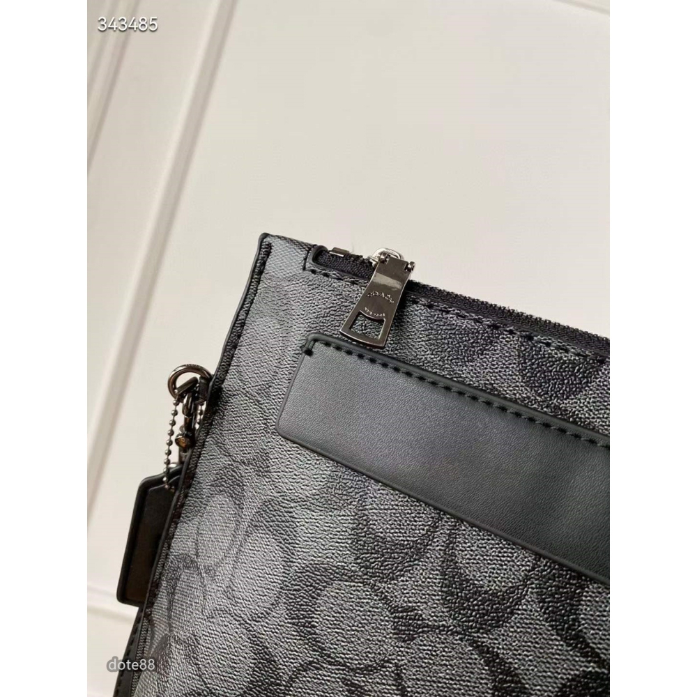 coach蔻馳專櫃新款手拿包大容量內部有夾層輕便實用出門必備百搭有型簡約時尚潮流行休閒逛街生日禮物情人節禮物-細節圖5