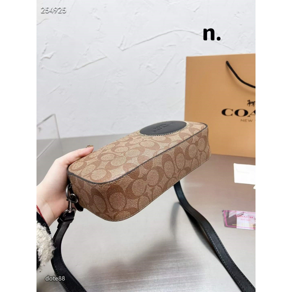 coach蔻馳男士相機包單肩包耐磨耐用簡便實用大容量有夾層輕便實用出門必備百搭有型簡約時尚潮流行休閒逛街生日情人節禮物-細節圖3