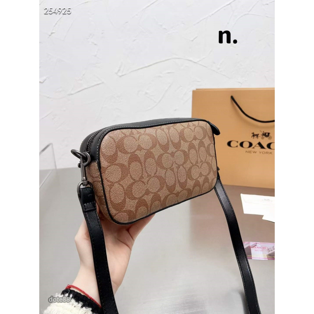 coach蔻馳男士相機包單肩包耐磨耐用簡便實用大容量有夾層輕便實用出門必備百搭有型簡約時尚潮流行休閒逛街生日情人節禮物-細節圖4