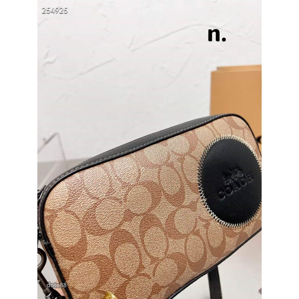 coach蔻馳男士相機包單肩包耐磨耐用簡便實用大容量有夾層輕便實用出門必備百搭有型簡約時尚潮流行休閒逛街生日情人節禮物-細節圖8