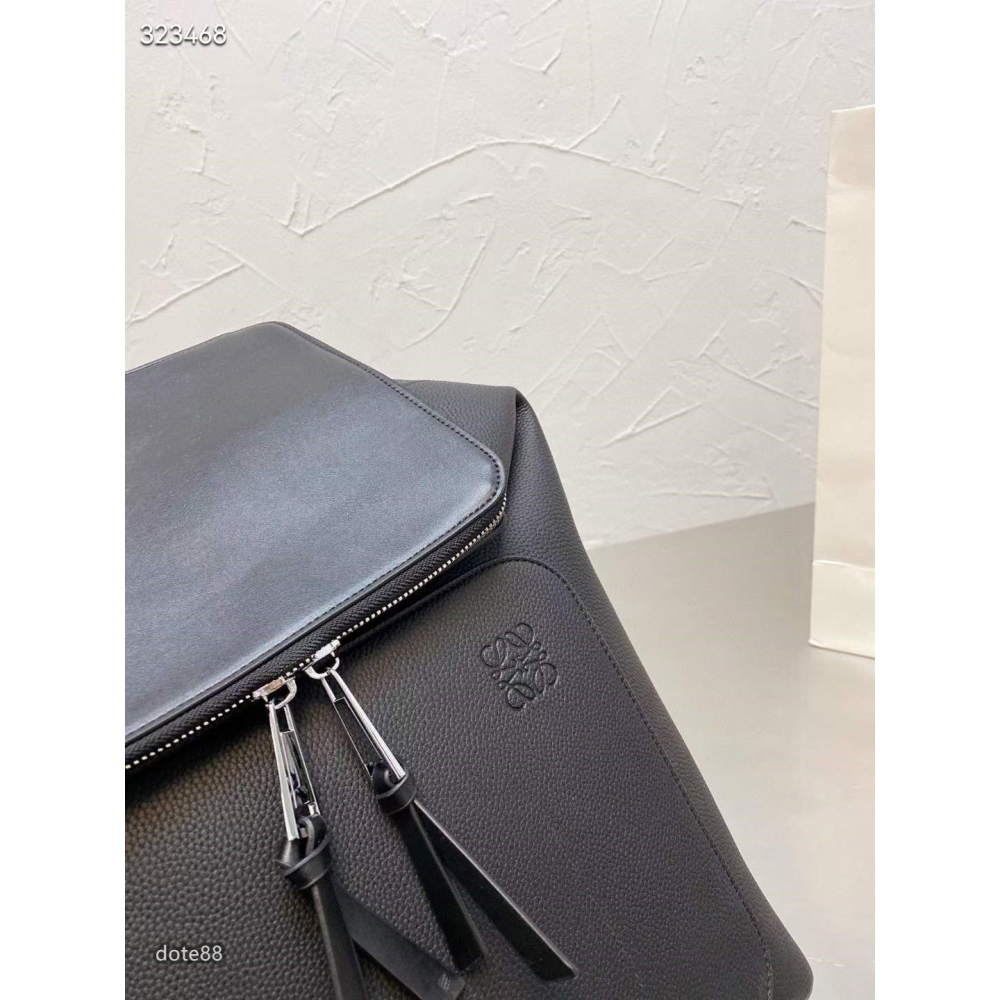 Loewe Goya Small Backpack 羅意威新款男士雙肩包背包簡約大氣拉鍊開合耐磨耐用實用大容量節禮-細節圖2