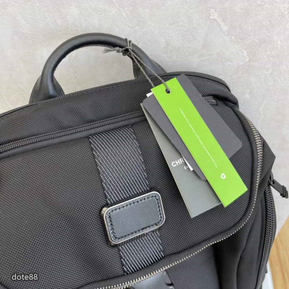 【Tumi】途米商務休閒男士雙肩包背包可雙肩手提旅行袋彈道尼龍面料大容量多功能多隔層設計多功能簡便實用出門必備簡約時尚-細節圖4