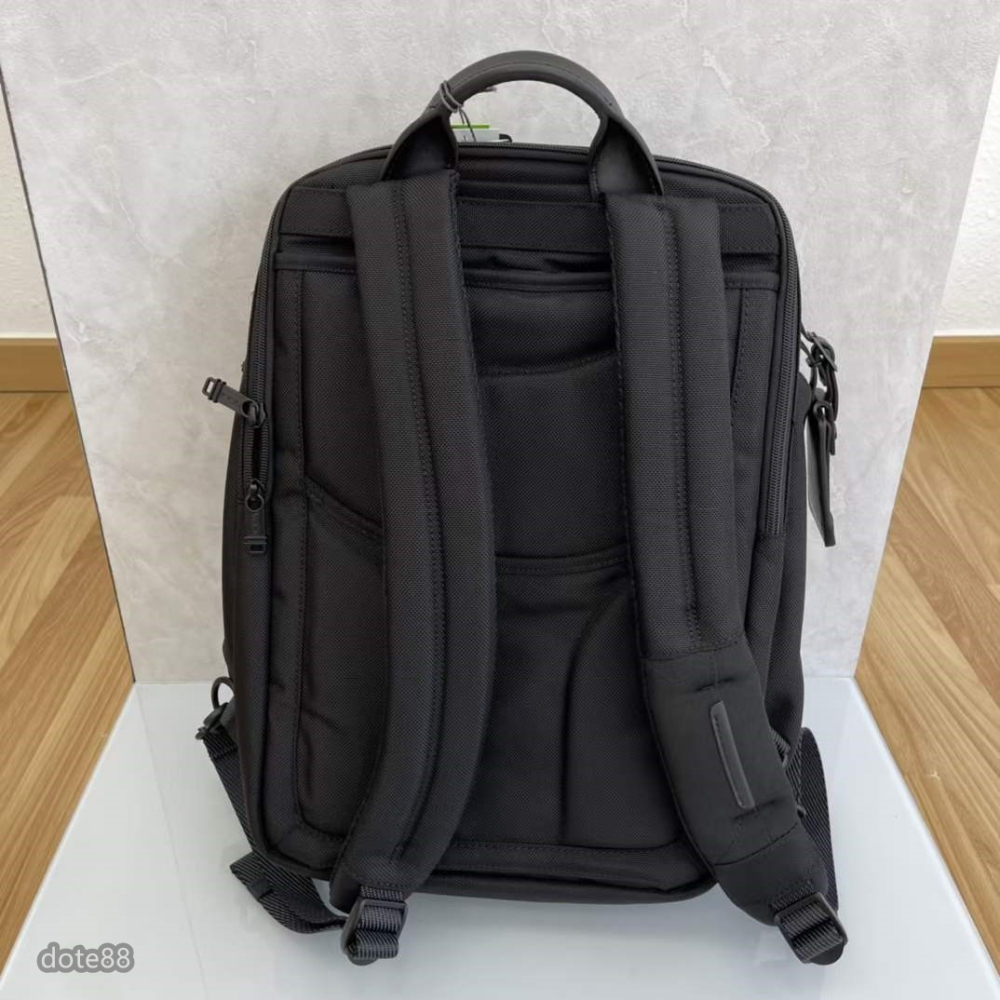 【Tumi】途米商務休閒男士雙肩包背包可雙肩手提旅行袋彈道尼龍面料大容量多功能多隔層設計多功能簡便實用出門必備簡約時尚-細節圖7