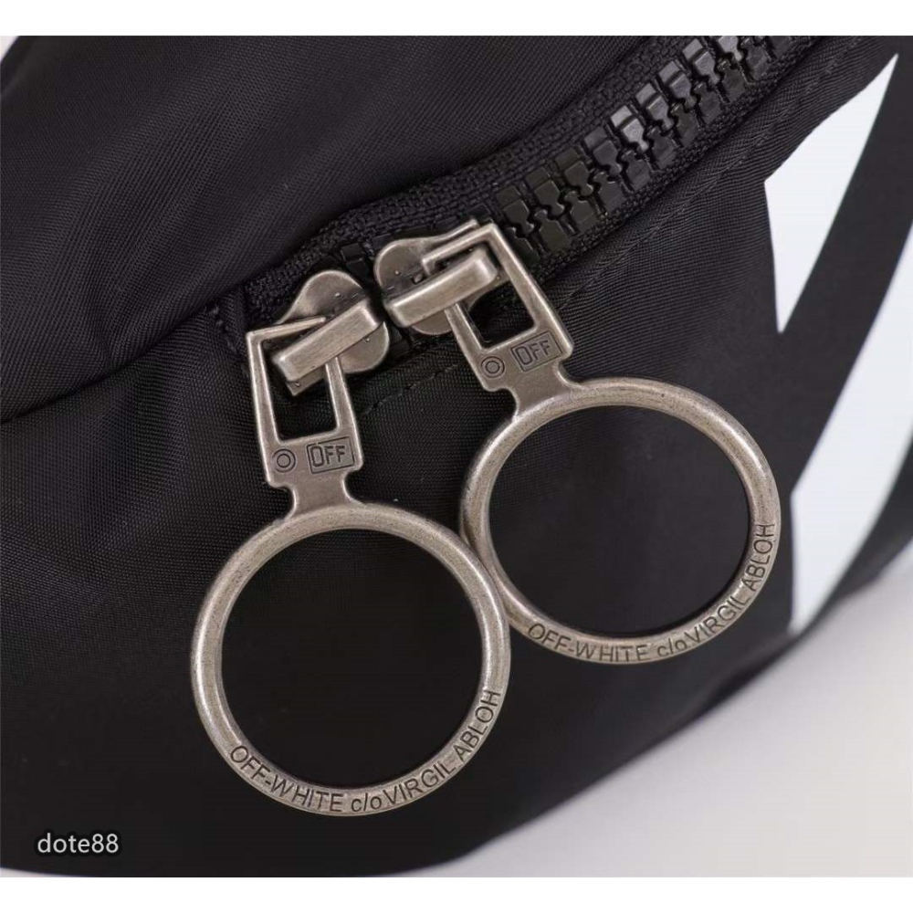 【Alexander wang】 亞歷山大王黑色尼龍手提肩背運動旅行包男女同款耐污耐磨多功能簡便實用出門旅行必備時尚-細節圖4