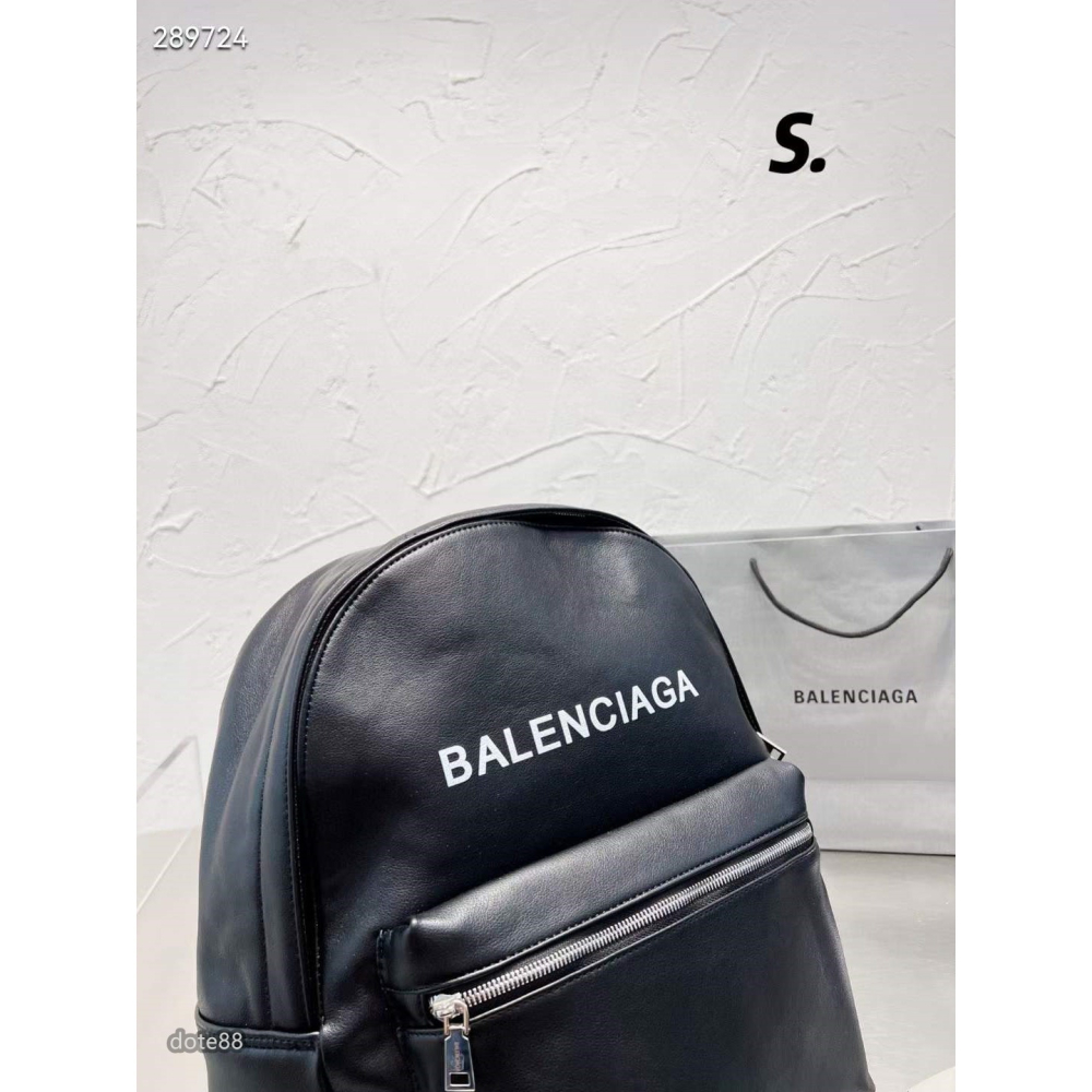 【Balenciaga】巴黎世家男生女生明星同款雙肩背包書包旅行包耐磨耐用多功能容量大拉鍊隔層生日禮物簡便實用防水拉鍊-細節圖2