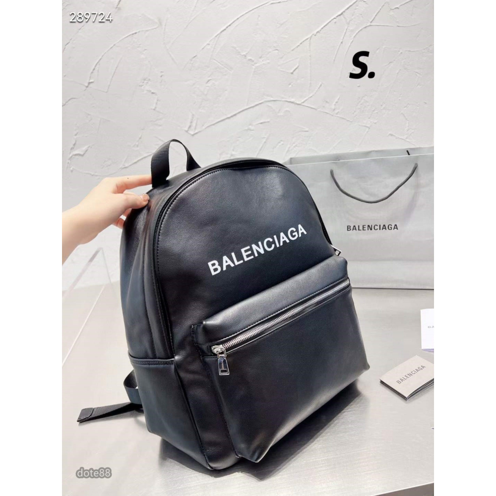 【Balenciaga】巴黎世家男生女生明星同款雙肩背包書包旅行包耐磨耐用多功能容量大拉鍊隔層生日禮物簡便實用防水拉鍊-細節圖7