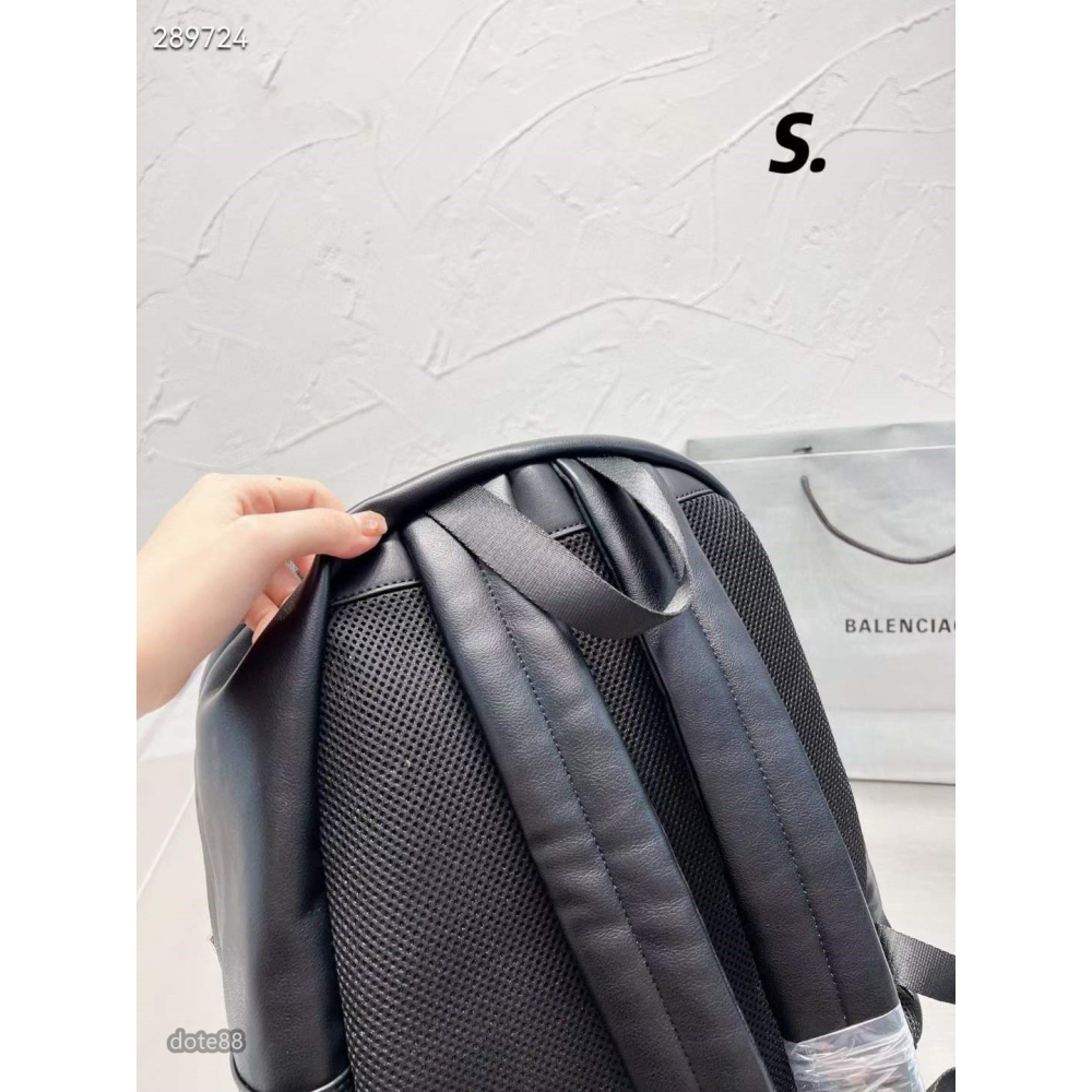 【Balenciaga】巴黎世家男生女生明星同款雙肩背包書包旅行包耐磨耐用多功能容量大拉鍊隔層生日禮物簡便實用防水拉鍊-細節圖8