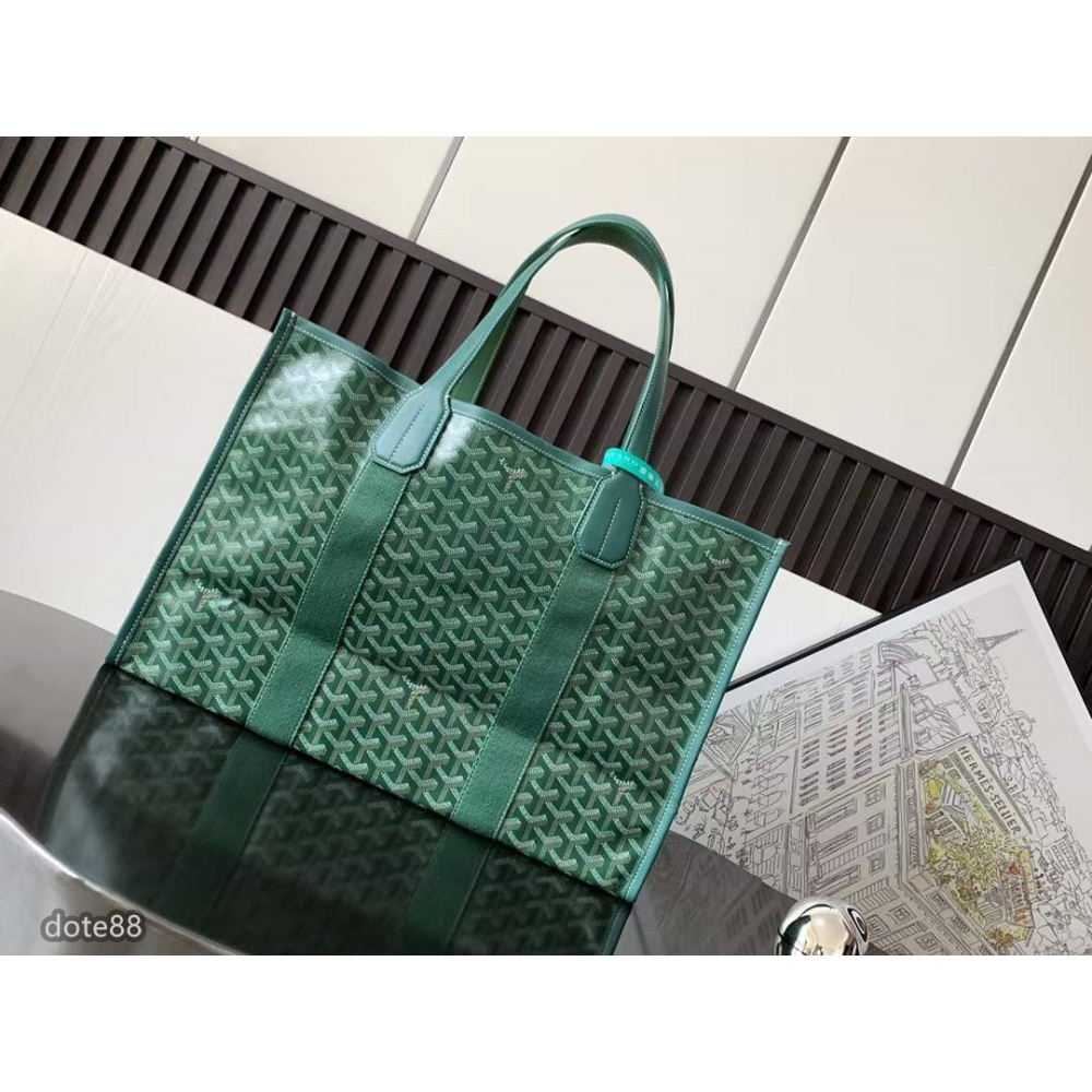 【Goyard】戈雅明星同款托特包手提包購物包男女通用塗鴉版可單肩手拎耐磨耐用輕質而空間寬敞多功能簡便實用輕便實用-細節圖3