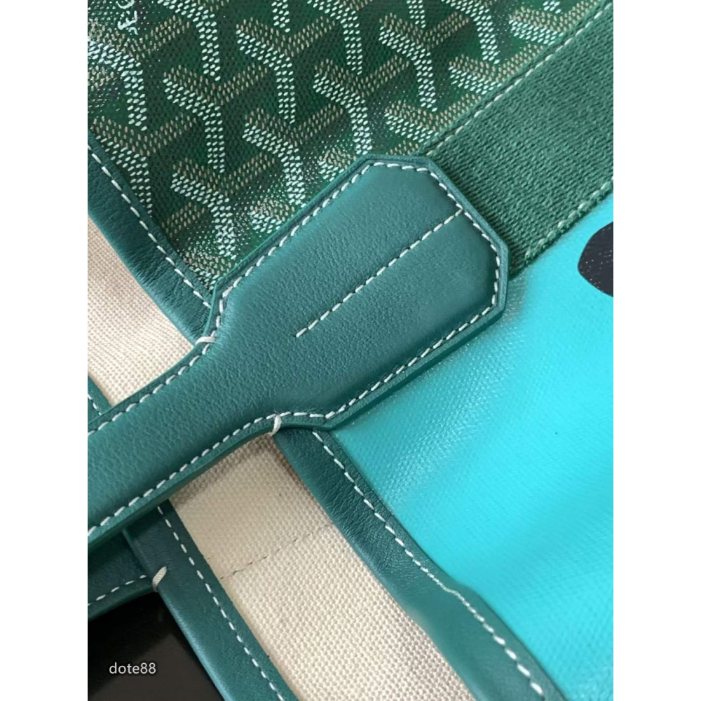 【Goyard】戈雅明星同款托特包手提包購物包男女通用塗鴉版可單肩手拎耐磨耐用輕質而空間寬敞多功能簡便實用輕便實用-細節圖6