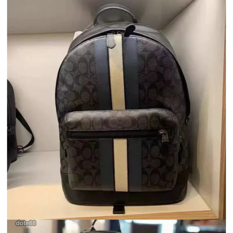 【coach】蔻馳新款背包男女情侶大容量內部有夾層輕便實用旅行必備百搭有型簡約時尚潮流休閒逛街生日情人節禮物-細節圖7