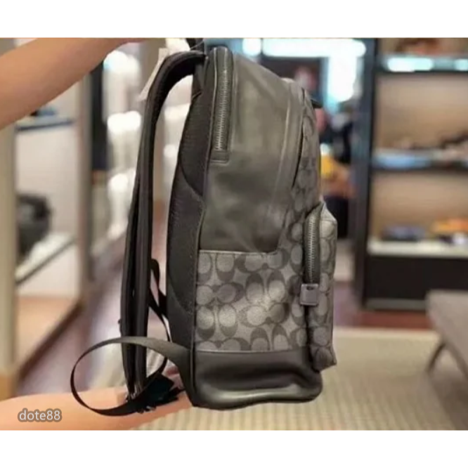 【coach】蔻馳新款背包男女情侶大容量內部有夾層輕便實用旅行必備百搭有型簡約時尚潮流休閒逛街生日情人節禮物-細節圖8