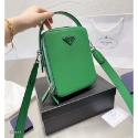 【Prada 】普拉達2023三角標多配色手機包男士休閒單肩斜挎包防水可調節肩帶耐磨耐髒多功能簡便實用生日情人節禮物-規格圖10