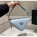 【Prada】普拉達男女同款單肩包三角包斜送男友禮物耐磨耐髒肩帶可調節多功能手機包簡便實用出門必備簡約時尚百搭潮流休閒-規格圖10