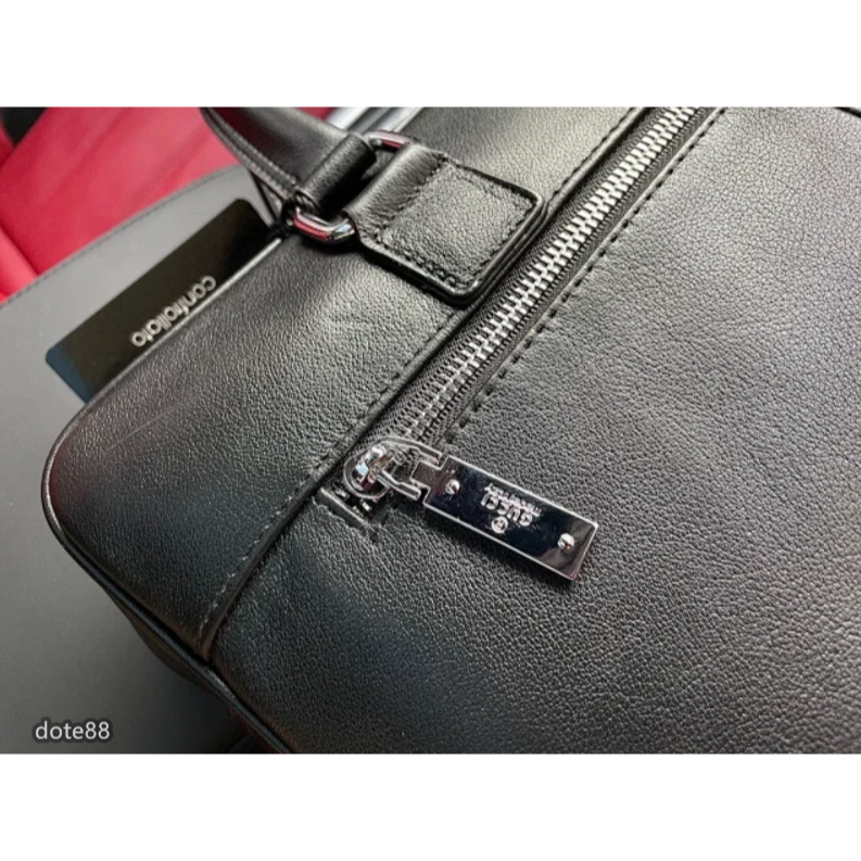 【GUCCI】古馳GG牛皮男士出差公文包大容量商務休閒手提電腦包單肩斜挎包父親節情人節生日禮物送領導上班出差必備商務風-細節圖5