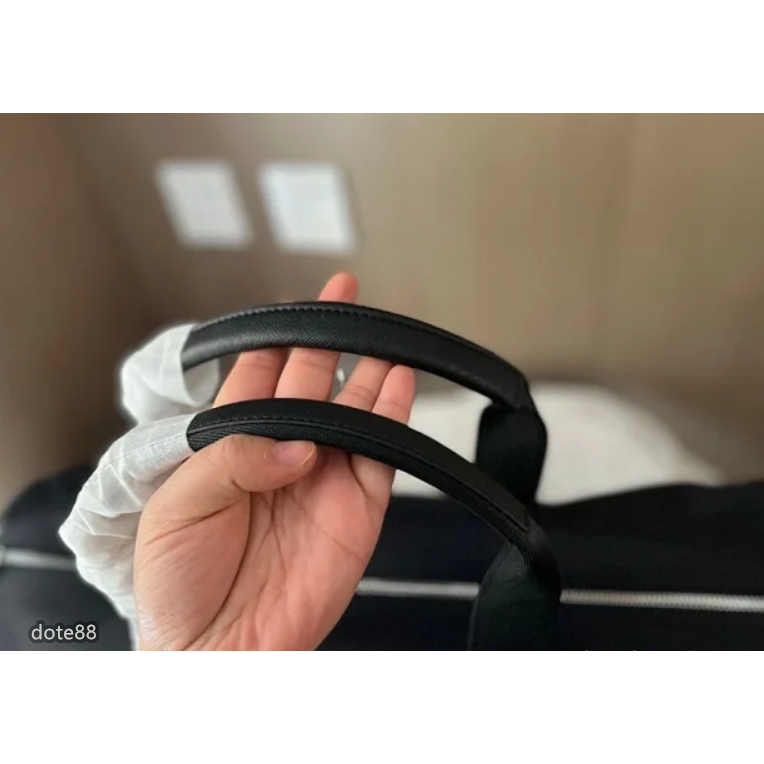 【Prada × Adidas】普拉達和阿迪達斯聯名款男女通用手提商務行李包旅遊包運動健身包耐磨耐髒多功能大容量多隔層-細節圖7