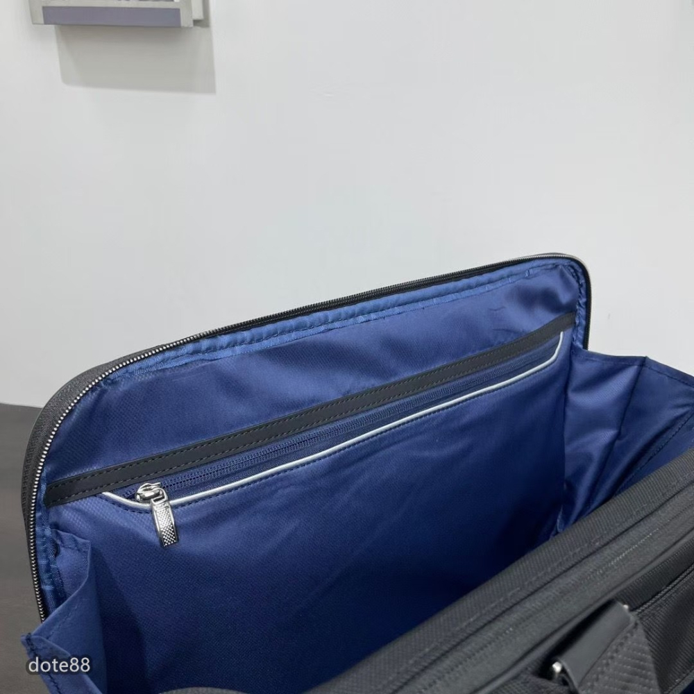 【Tumi】 途米手提包公事包彈道尼龍耐磨防水多隔層多功能可調節拆卸長肩帶容量大電腦隔層送領導送老公禮物簡約大氣實用-細節圖8