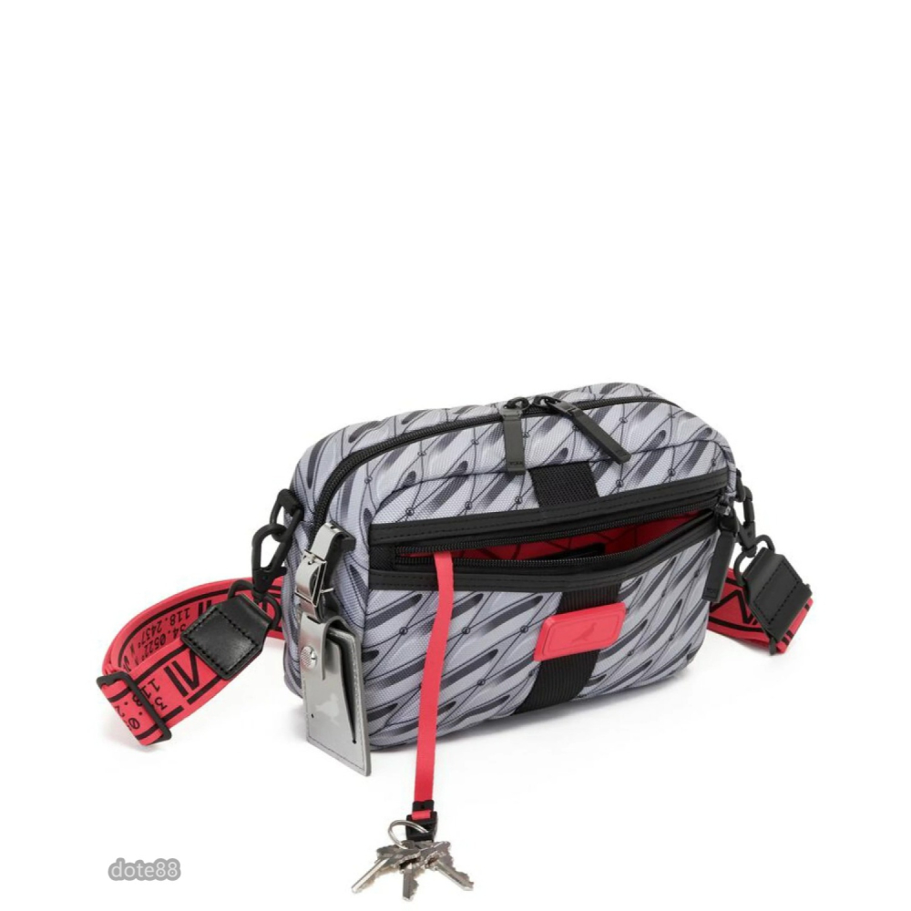 【TUMI】途米男士女士情侶款單肩包胸包腰包手機包相機包斜挎包尼龍材質拉鍊口袋多功能可調節肩帶大容量簡便實用生日禮物-細節圖2