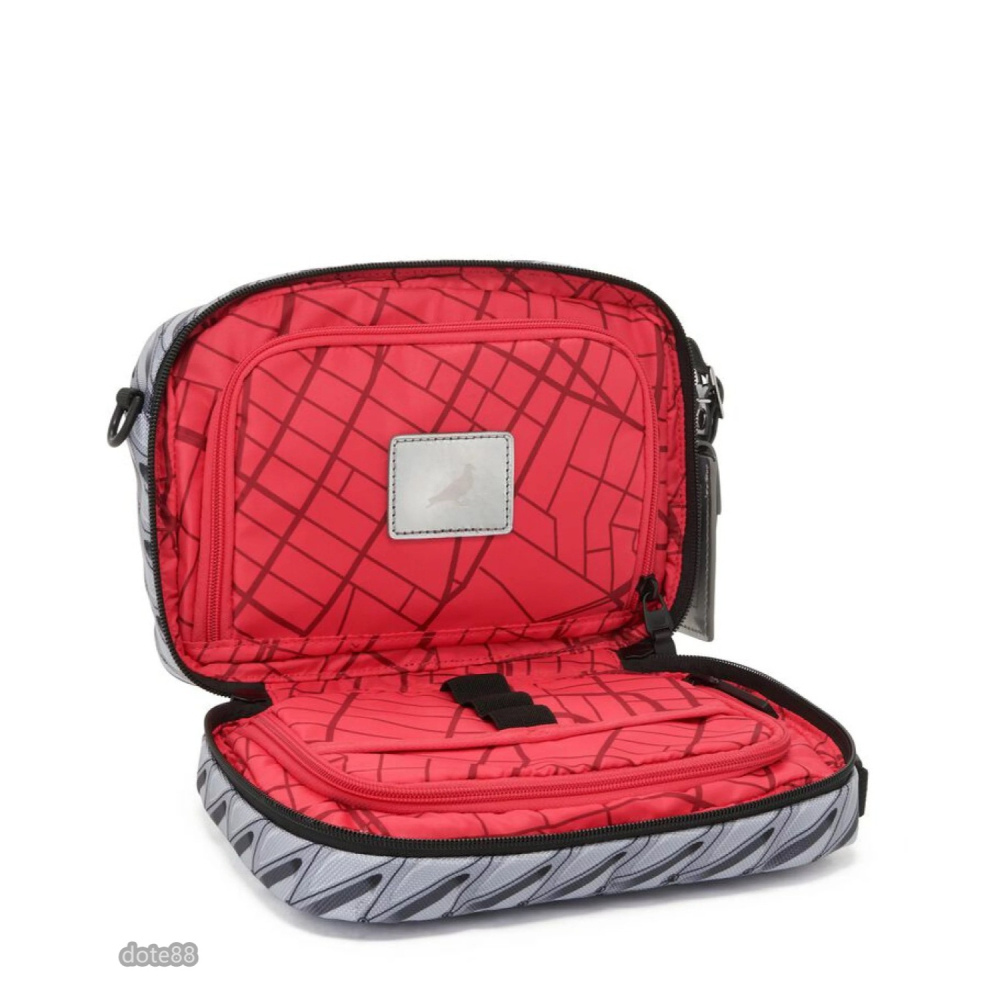 【TUMI】途米男士女士情侶款單肩包胸包腰包手機包相機包斜挎包尼龍材質拉鍊口袋多功能可調節肩帶大容量簡便實用生日禮物-細節圖5