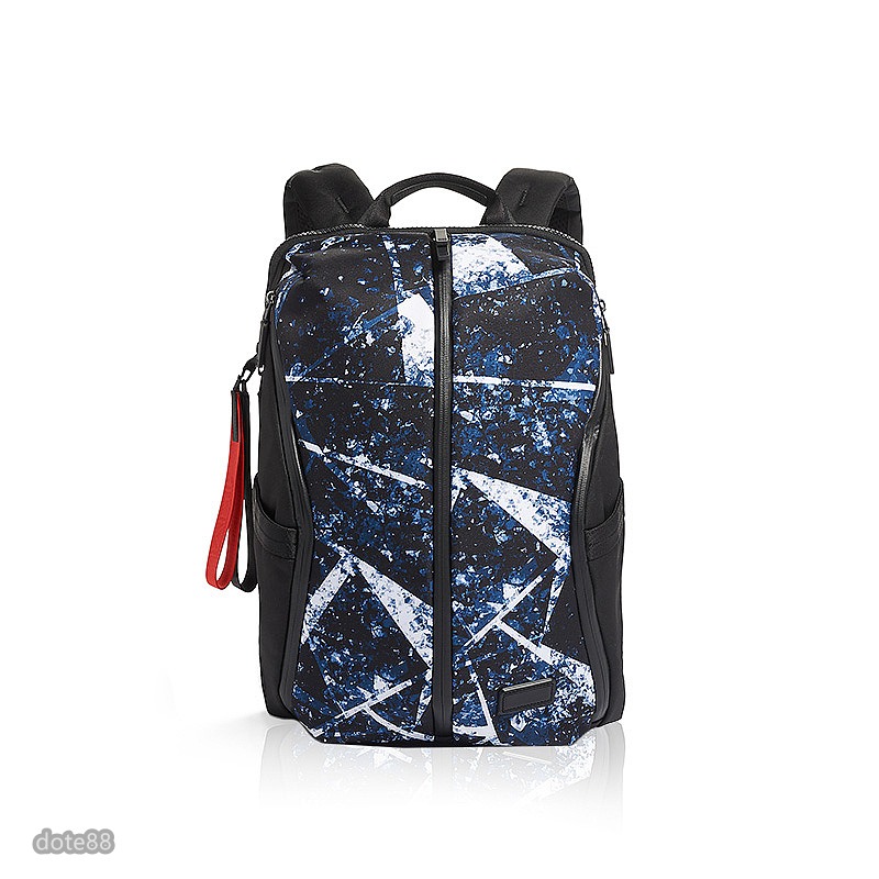 【TUMI】途米男士時尚雙肩背包登山包運動包書包筆電包彈道尼龍材質多口袋簡約隔層多耐磨耐用生日節日禮物簡便實用大容量-細節圖2