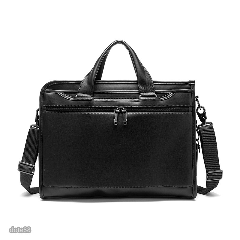 【TUMI】途米手提包公事包旅行包商務包背部拉桿套真皮材質耐磨防水多隔層多功能可調節拆卸肩帶電腦隔層送領導老公禮物-細節圖3