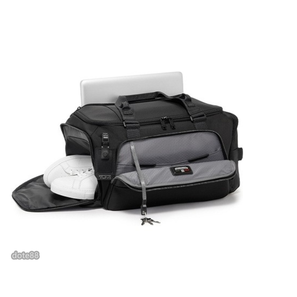 【TUMI】途米手提包旅行旅游包健身包商務包彈道尼龍耐磨防水多隔層多功能可調節拆卸肩帶多隔層出差必備送老公男友生日禮物-細節圖5