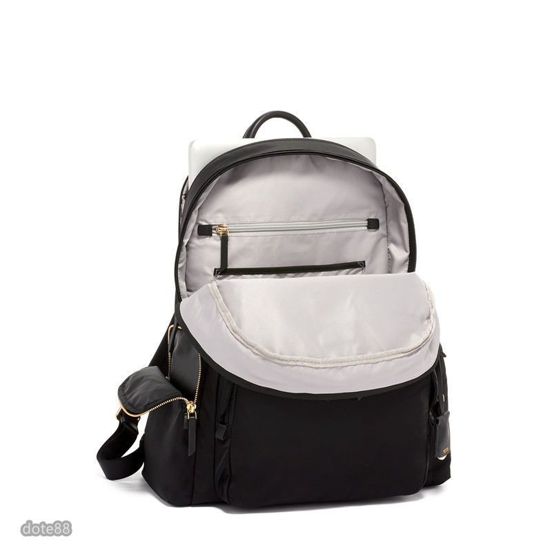 TUMI途米男士女士時尚雙肩背包手提包登山包書包筆電包旅行包商務包黑色藍色紅色彈道尼龍材質防水多口袋簡約隔層多耐磨耐-細節圖4