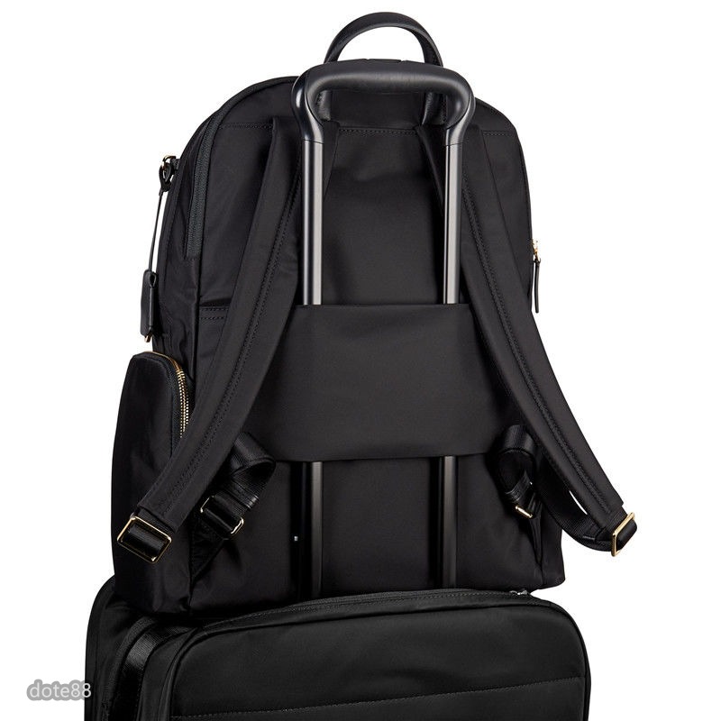 TUMI途米男士女士時尚雙肩背包手提包登山包書包筆電包旅行包商務包黑色藍色紅色彈道尼龍材質防水多口袋簡約隔層多耐磨耐-細節圖7