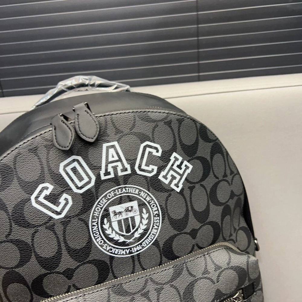 COACH蔻馳雙肩包 Graham雙肩後背包 男生背包 男女通用款大容量背包 多隔層電腦包 防潑水雙肩筆電背包 商務通勤-細節圖8