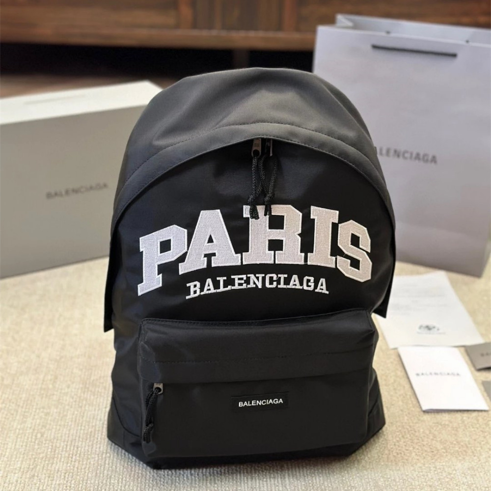 Balenciaga巴黎世家雙肩包 EXPLORER雙肩後背包 男女通用背包 尼龍布大容量旅行包 刺繡徽標字母包 休閒運-規格圖10