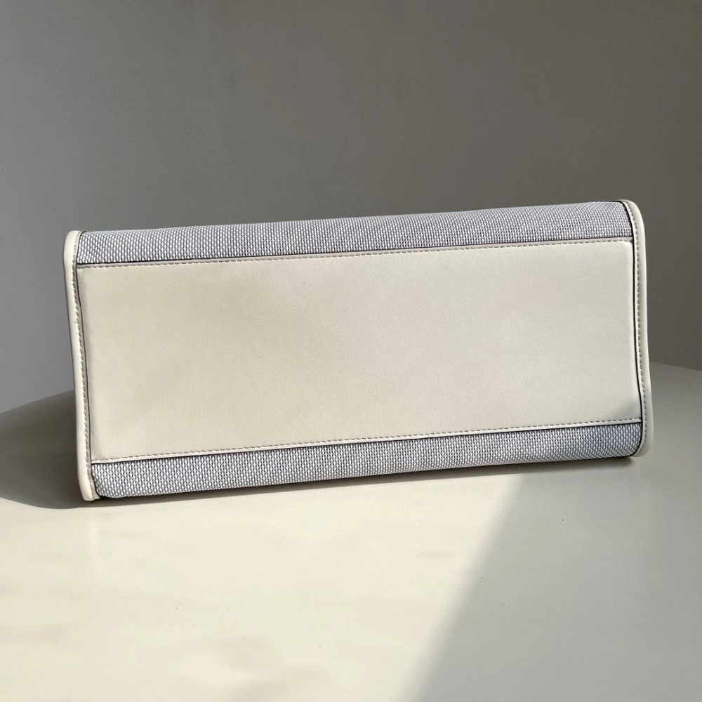 Anya安雅包包 網格編織笑臉包 女生包包 大容量購物袋 托特包 手提袋 皮質包包 真皮女包 沙灘包 時尚通勤包 休閒包-細節圖10