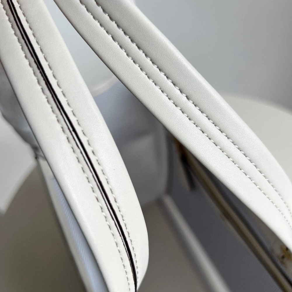 Anya安雅包包 網格編織笑臉包 女生包包 大容量購物袋 托特包 手提袋 皮質包包 真皮女包 沙灘包 時尚通勤包 休閒包-細節圖11